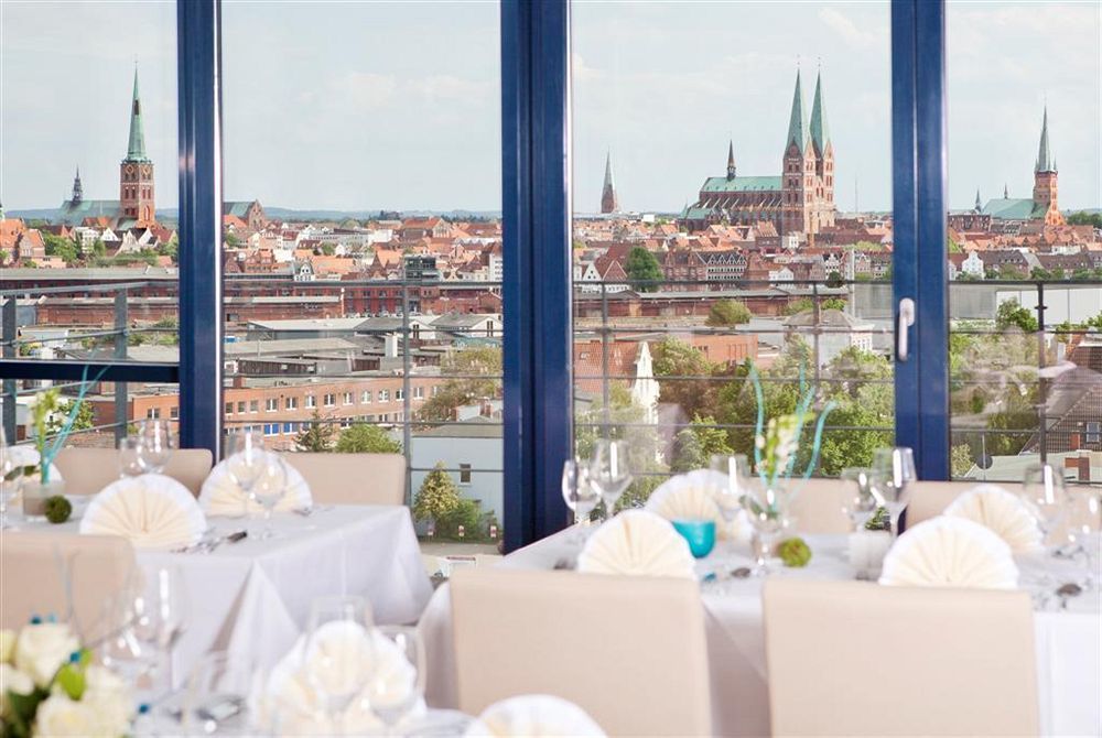Hotel Vier Jahreszeiten Lübeck Exterior foto